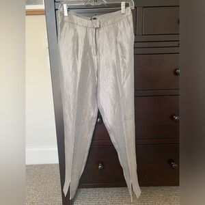H&M Shimmery carrot pants. Size 6, fits like size 4.